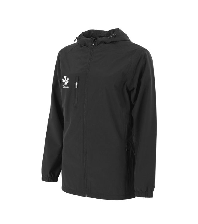Reece Reece Tumby Breathable Rain Jacket Ladies 8000_black 853611 8000_Black Reece hockeykleding 853611 licht grijs bij Leerentveldvrijetijd.nl