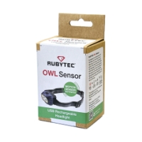 rubytec Owl Sensor USB Rechargeable Headlight red RU43320