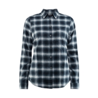 fjällräven Övik Flannel Shirt W 555_Dark Navy F89833