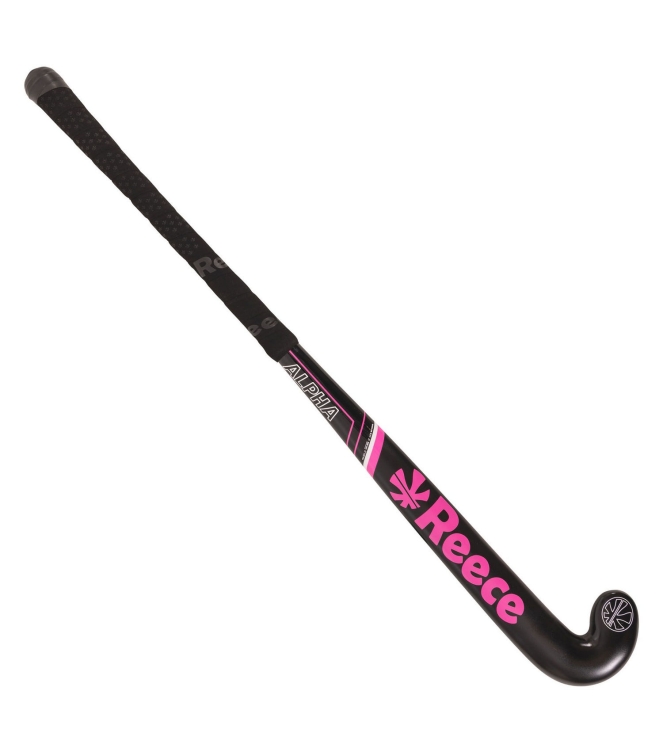 Reece Reece Alpha JR Hockey Stick black - pink 889270_8660 Black - Pink Reece hockeysticks 889270_8660 ecru bij Leerentveldvrijetijd.nl