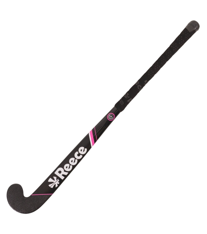 Reece Reece Alpha JR Hockey Stick black - pink 889270_8660 Black - Pink Reece hockeysticks 889270_8660 ecru bij Leerentveldvrijetijd.nl