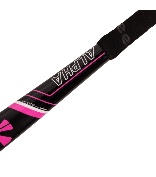 Reece Reece Alpha JR Hockey Stick black - pink 889270_8660 Black - Pink Reece hockeysticks 889270_8660 ecru bij Leerentveldvrijetijd.nl