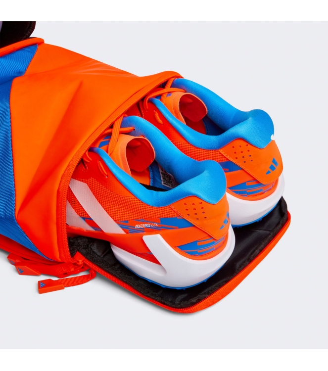 Adidas Adidas VS .6 stick bag royal blue - orange CDH104 Royal Blue - Orange Adidas hockeytassen CDH104 antraciet bij Leerentveldvrijetijd.nl