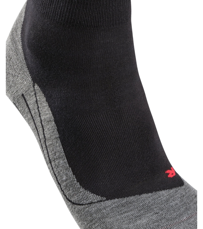 Falke Falke RU4 Endurance Short Women 3010 black-mix 16706 3010 black-mix Falke wandelsokken 16706 licht grijs bij Leerentveldvrijetijd.nl