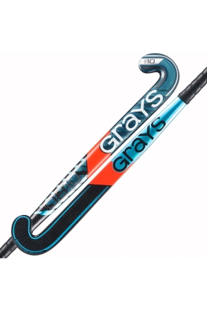 Grays Grays Dynabow 10 hockeystick Black/Blue Grays Grays Dynabow 10 hockeystick Black/Blue