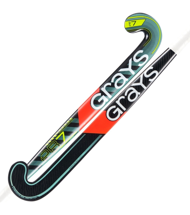 Grays Grays Probow 7 hockeystick aqua/fluo yellow 23272 Aqua/Fluo Yellow Grays hockeysticks 23272 antraciet bij Leerentveldvrijetijd.nl