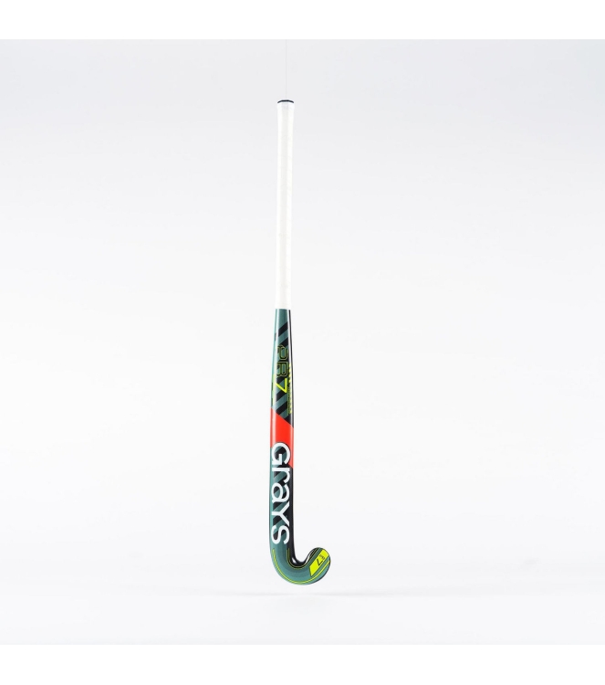 Grays Grays Probow 7 hockeystick aqua/fluo yellow 23272 Aqua/Fluo Yellow Grays hockeysticks 23272 antraciet bij Leerentveldvrijetijd.nl