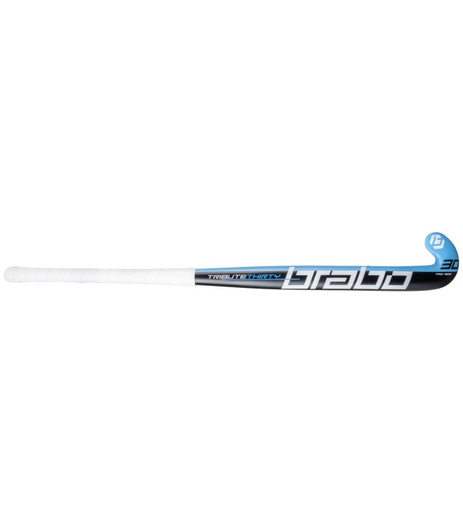 Brabo Brabo Tribute 30 PB black/blue 315.51321.020 Black/Blue Brabo hockeysticks 315.51321.020 licht grijs bij Leerentveldvrijetijd.nl