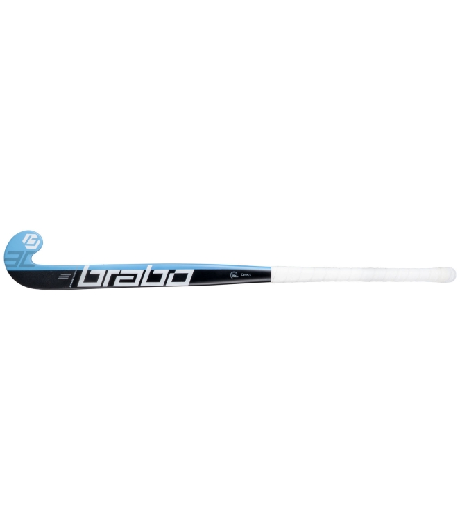 Brabo Brabo Tribute 30 PB black/blue 315.51321.020 Black/Blue Brabo hockeysticks 315.51321.020 licht grijs bij Leerentveldvrijetijd.nl