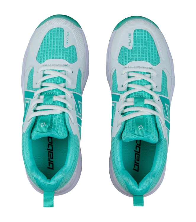 Brabo Brabo Shoe Tribute +Slide aqua/white 316.52033.040 Aqua/White Brabo hockeyschoenen 316.52033.040 antraciet bij Leerentveldvrijetijd.nl