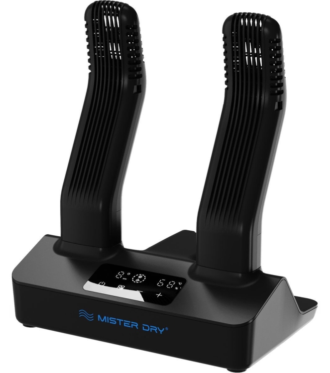 Brabo Brabo Mister Dry Pro 2.0 Mono black 317.10060.020 Black Brabo hockey accessoires 317.10060.020 licht grijs bij Leerentveldvrijetijd.nl