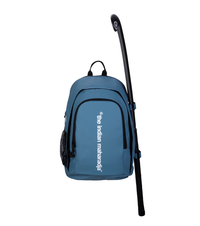 The Indian Maharadja The Indian Maharadja Backpack PMX5.24 blauwgrijs 10252083 blauwgrijs The Indian Maharadja hockeytassen 10252083 antraciet bij Leerentveldvrijetijd.nl