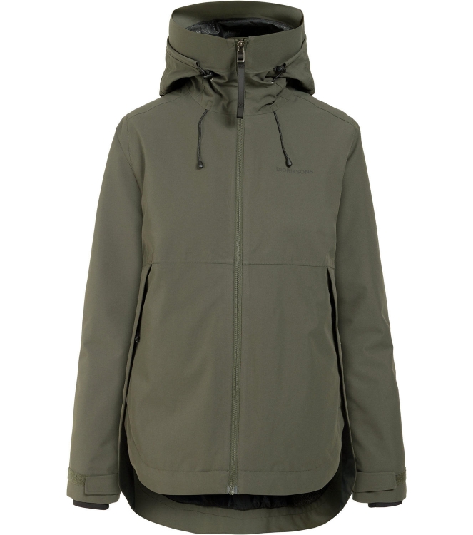 Didriksons 1913 Didriksons 1913 Jennie Wns Jkt 2 300_deep green 505480 300_Deep Green Didriksons 1913 jassen 505480 donker grijs bij Leerentveldvrijetijd.nl