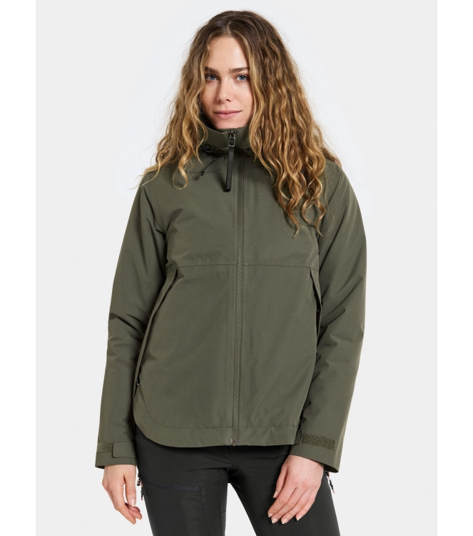 Didriksons 1913 Didriksons 1913 Jennie Wns Jkt 2 300_deep green 505480 300_Deep Green Didriksons 1913 jassen 505480 donker grijs bij Leerentveldvrijetijd.nl