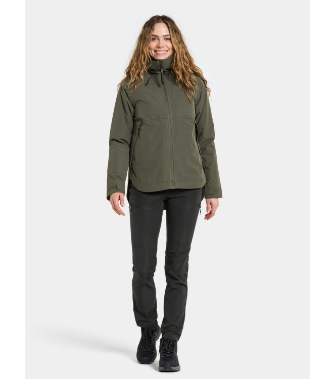 Didriksons 1913 Didriksons 1913 Jennie Wns Jkt 2 300_deep green 505480 300_Deep Green Didriksons 1913 jassen 505480 donker grijs bij Leerentveldvrijetijd.nl