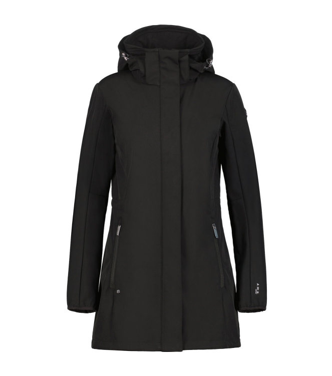 Luhta Luhta Iloniemi Softshell Jacket 990_basic black 8_38430_384_L 990_Basic Black Luhta jassen 8_38430_384_L licht grijs bij Leerentveldvrijetijd.nl
