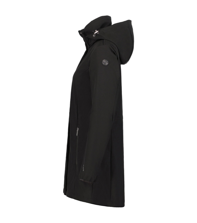 Luhta Luhta Iloniemi Softshell Jacket 990_basic black 8_38430_384_L 990_Basic Black Luhta jassen 8_38430_384_L licht grijs bij Leerentveldvrijetijd.nl