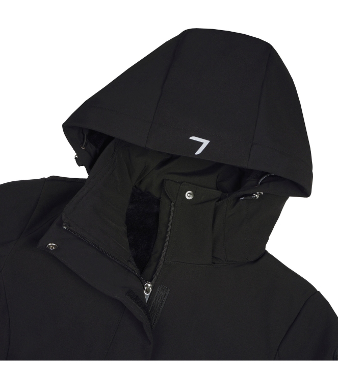 Luhta Luhta Iloniemi Softshell Jacket 990_basic black 8_38430_384_L 990_Basic Black Luhta jassen 8_38430_384_L licht grijs bij Leerentveldvrijetijd.nl