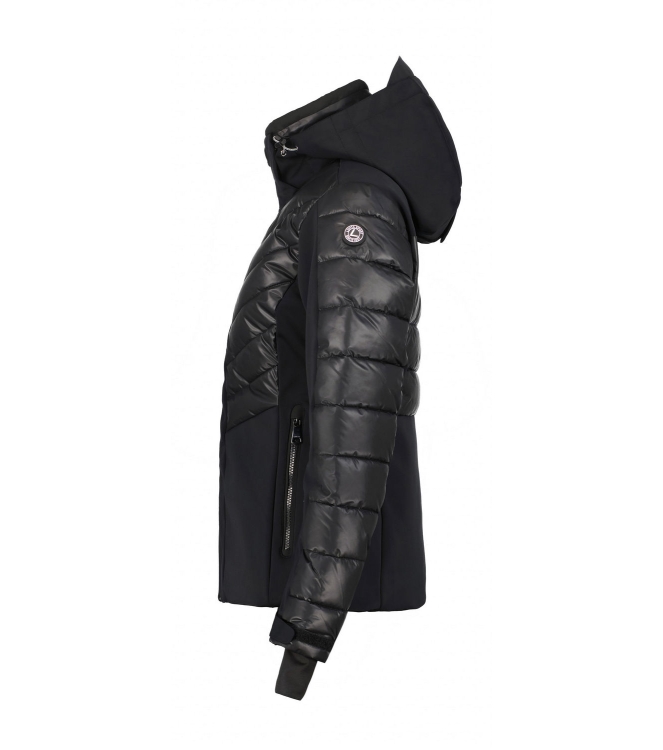 Luhta Luhta Mallatunturit Softshell Jacket 990_basic black 8_38481_577_L 990_Basic Black Luhta jassen 8_38481_577_L licht grijs bij Leerentveldvrijetijd.nl