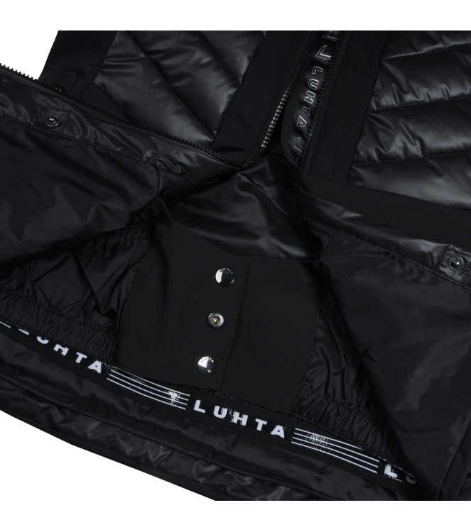 Luhta Luhta Mallatunturit Softshell Jacket 990_basic black 8_38481_577_L 990_Basic Black Luhta jassen 8_38481_577_L licht grijs bij Leerentveldvrijetijd.nl