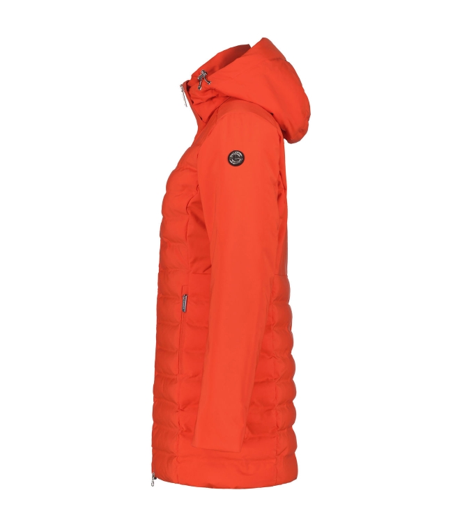 Luhta jassen 8_38437_373_L geel bij Leerentveldvrijetijd.nl