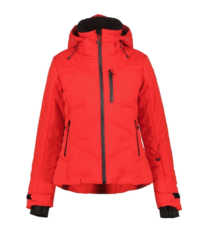 Icepeak Icepeak Flovilla Jacket 640_coral-red 8_53132_550_I 640_Coral-Red Icepeak jassen 8_53132_550_I geel bij Leerentveldvrijetijd.nl
