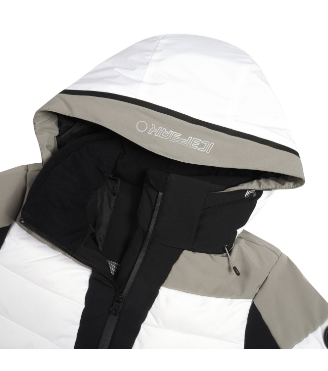 Icepeak Icepeak Florala Jacket 990_basic black 8_53133_530_I 990_Basic Black Icepeak jassen 8_53133_530_I licht grijs bij Leerentveldvrijetijd.nl