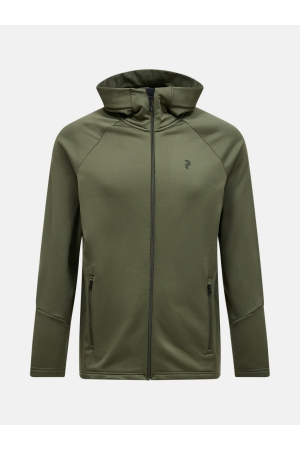 Peak Performance Peak Performance M Rider Essentials Zip Hood 020_Pine Needle/Pine Needle