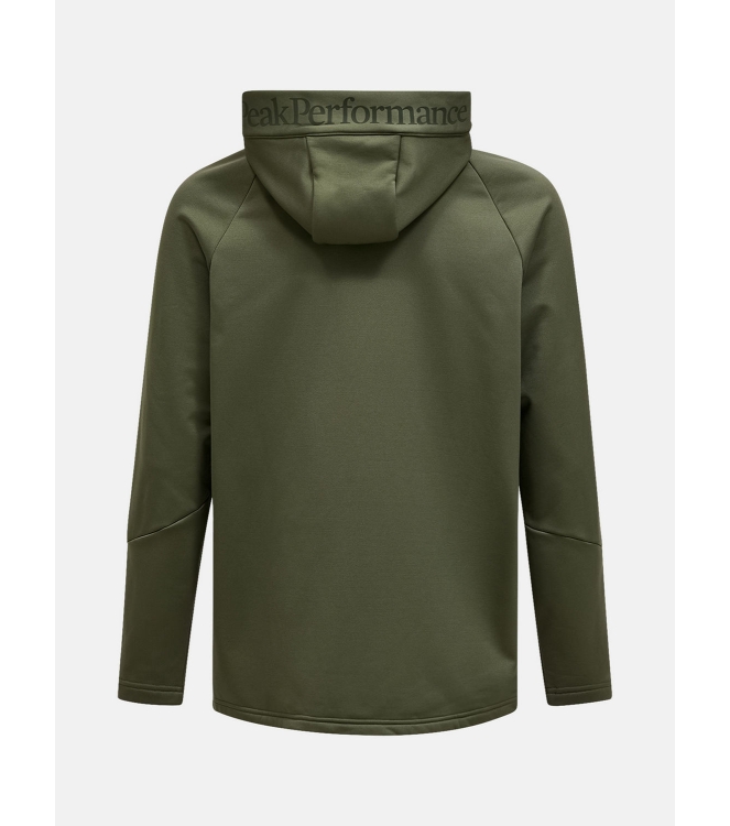 Peak Performance Peak Performance M Rider Essentials Zip Hood 020_pine needle/pine needle G80573 020_Pine Needle/Pine Needle Peak Performance fleeces en truien G80573 blauw bij Leerentveldvrijetijd.nl