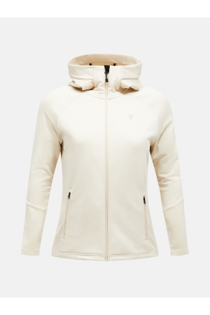Peak Performance Peak Performance W Rider Essentials Zip Hood 080_Sand Fog/Sand Fog