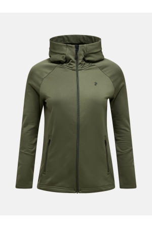 Peak Performance Peak Performance W Rider Essentials Zip Hood 020_Pine Needle/Pine Needle