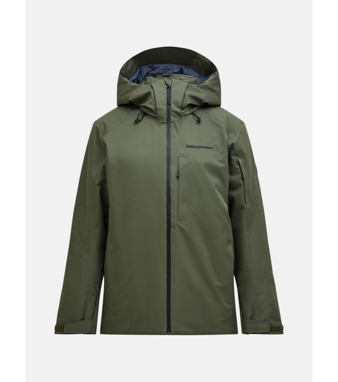 Peak Performance Peak Performance M Maroon Insulated Jacket 030_pine needle G80505 030_Pine Needle Peak Performance jassen G80505 blauw bij Leerentveldvrijetijd.nl