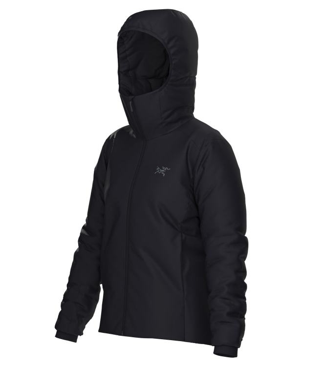 Arc'teryx Arc\'teryx Atom SV Hoody W black X000009853 Black Arc'teryx jassen X000009853 licht grijs bij Leerentveldvrijetijd.nl