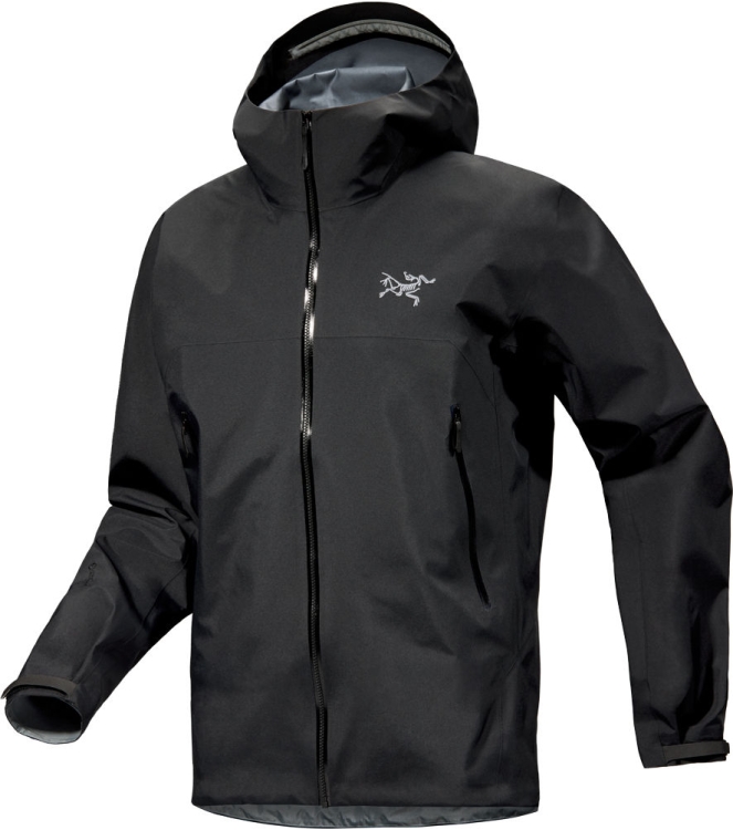 Arc'teryx Arc\'teryx Beta Jacket M black X000010511 Black Arc'teryx jassen X000010511 licht grijs bij Leerentveldvrijetijd.nl