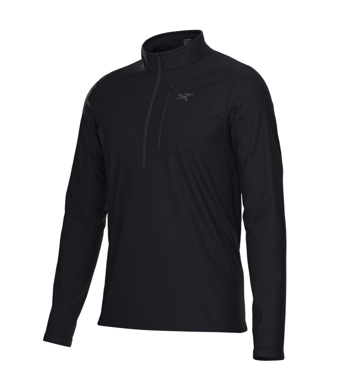 Arc'teryx Arc\'teryx Rho SV Zip Neck M black X000009922 Black Arc'teryx wintersportkleding X000009922 licht grijs bij Leerentveldvrijetijd.nl