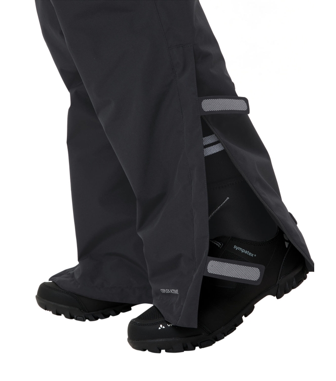 Vaude Vaude Wo Escape Bike Warm Pants 010_black 47965 010_Black Vaude broeken 47965 licht grijs bij Leerentveldvrijetijd.nl