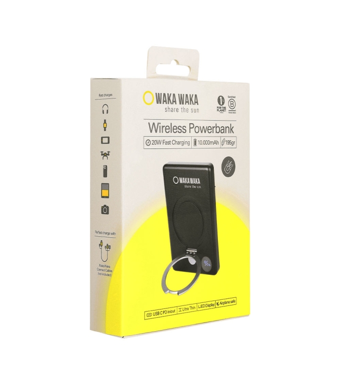 WakaWaka WakaWaka Power Pro WWPP0-032501 WakaWaka electra WWPP0-032501 ecru bij Leerentveldvrijetijd.nl