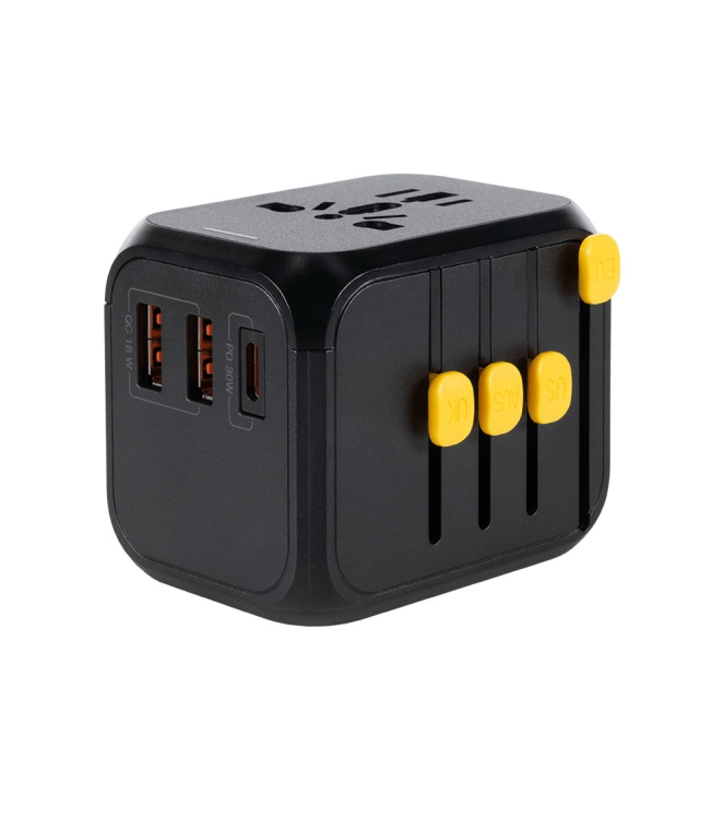 WakaWaka WakaWaka Travelcharger WWTC0-032501 WakaWaka electra WWTC0-032501 ecru bij Leerentveldvrijetijd.nl