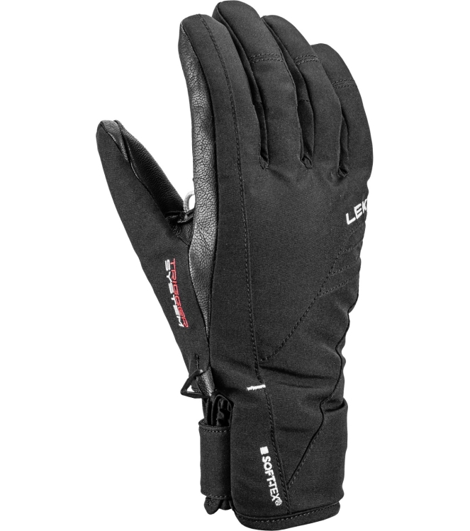 Leki Leki Cerro 3D Women Handschoenen black LH653817201 Black Leki wintersportkleding LH653817201 licht grijs bij Leerentveldvrijetijd.nl