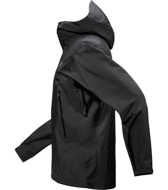 Arc'teryx Arc\'teryx Beta SL Jacket M black X000010552 Black Arc'teryx jassen X000010552 licht grijs bij Leerentveldvrijetijd.nl