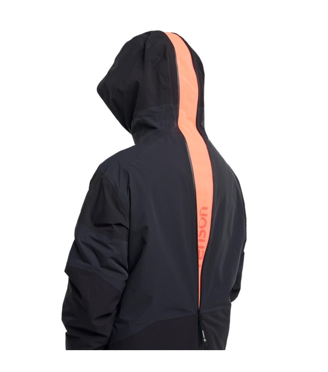 Tenson jassen 5018248 zwart combinatie bij Leerentveldvrijetijd.nl