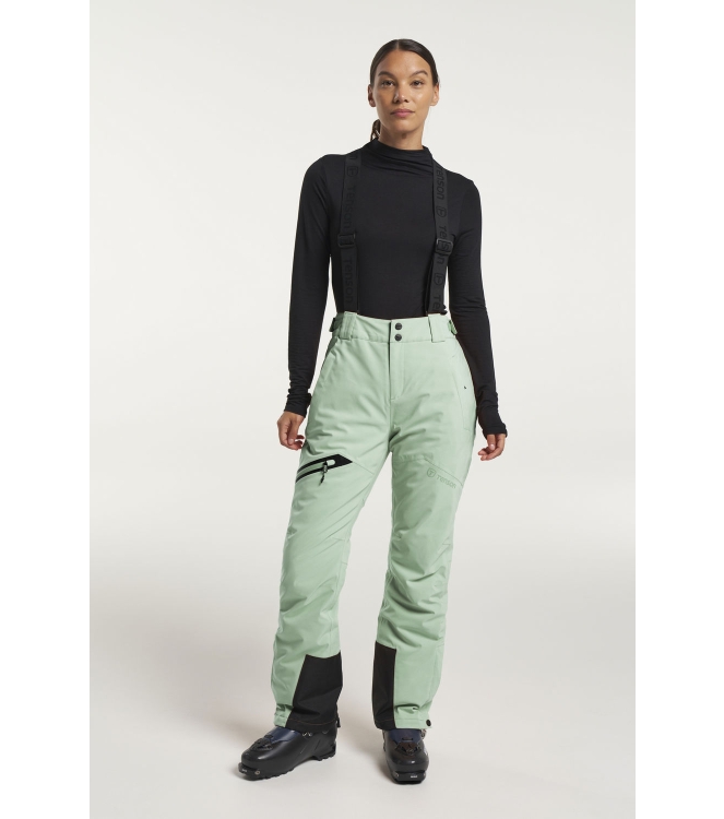 Tenson Tenson Core Ski 2.0 Pants Women 631-granite green 5018404 631-Granite Green Tenson gevoerde broeken 5018404 blauw bij Leerentveldvrijetijd.nl