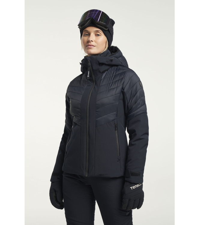 Tenson Tenson Kelly Ski Jacket Women 999-tap shoe 5017962 999-Tap Shoe Tenson jassen 5017962 licht grijs bij Leerentveldvrijetijd.nl