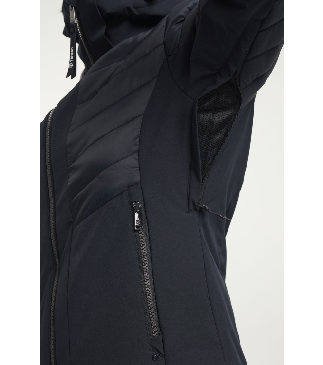 Tenson Tenson Kelly Ski Jacket Women 999-tap shoe 5017962 999-Tap Shoe Tenson jassen 5017962 licht grijs bij Leerentveldvrijetijd.nl