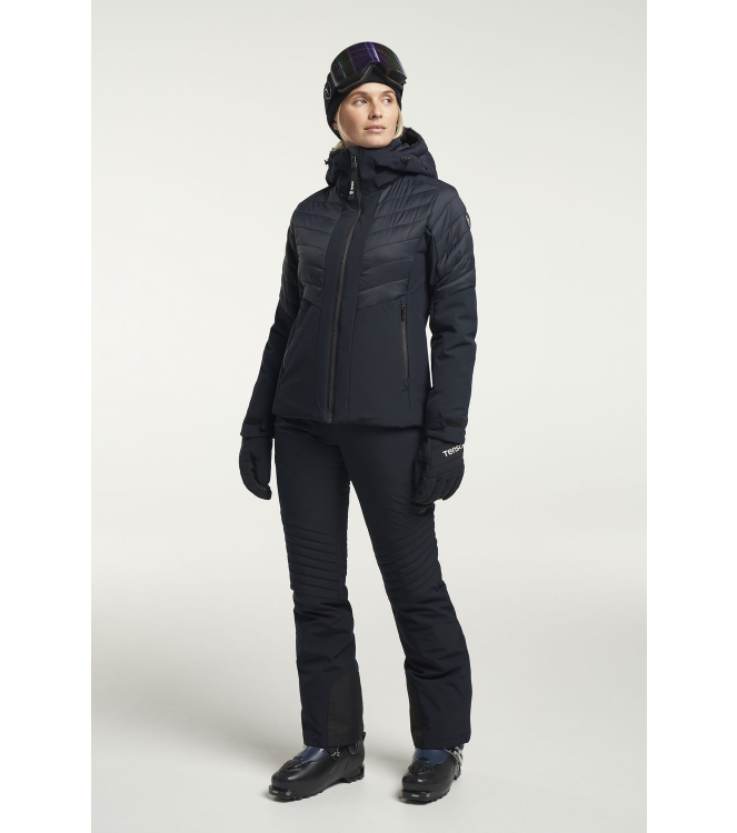 Tenson Tenson Kelly Ski Jacket Women 999-tap shoe 5017962 999-Tap Shoe Tenson jassen 5017962 licht grijs bij Leerentveldvrijetijd.nl