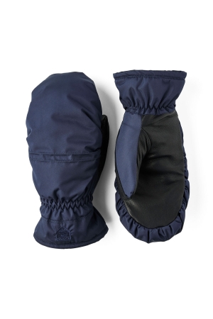Hestra Hestra Women's Primaloft Leather - mitt 280_Navy Hestra Hestra Women's Primaloft Leather - mitt 280_Navy