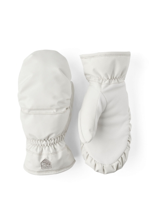Hestra Hestra Women's Primaloft Leather - mitt 30_Ivory