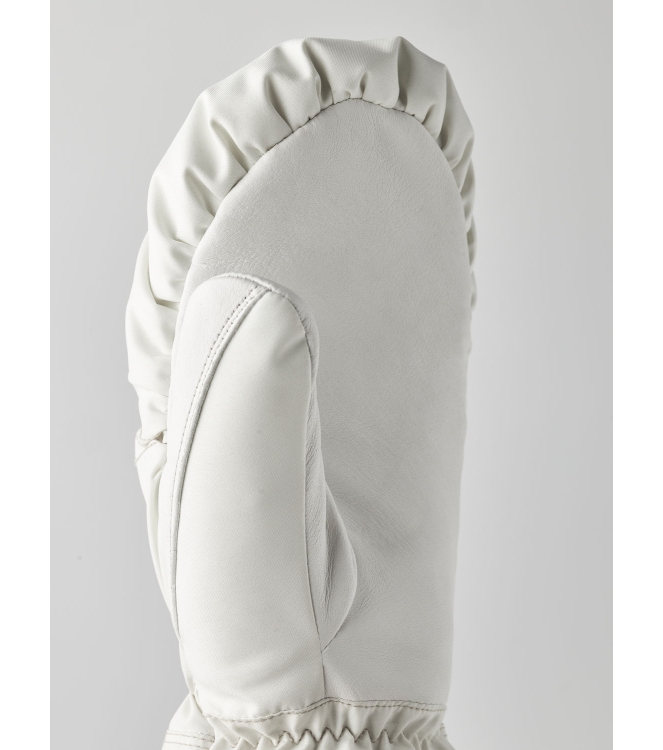 Hestra Hestra Women\'s Primaloft Leather - mitt 30_ivory 3003711 30_Ivory Hestra wintersportkleding 3003711 kiwi bij Leerentveldvrijetijd.nl