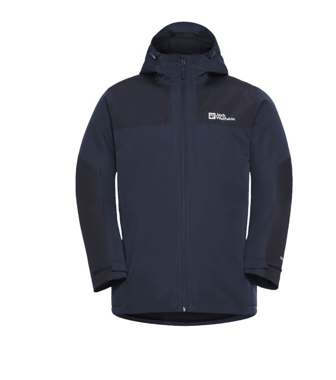 Jack Wolfskin Jack Wolfskin Jasper Ins JKT M c0412_midnight sky A61872 C0412_Midnight Sky Jack Wolfskin jassen A61872 geen kleur bij Leerentveldvrijetijd.nl