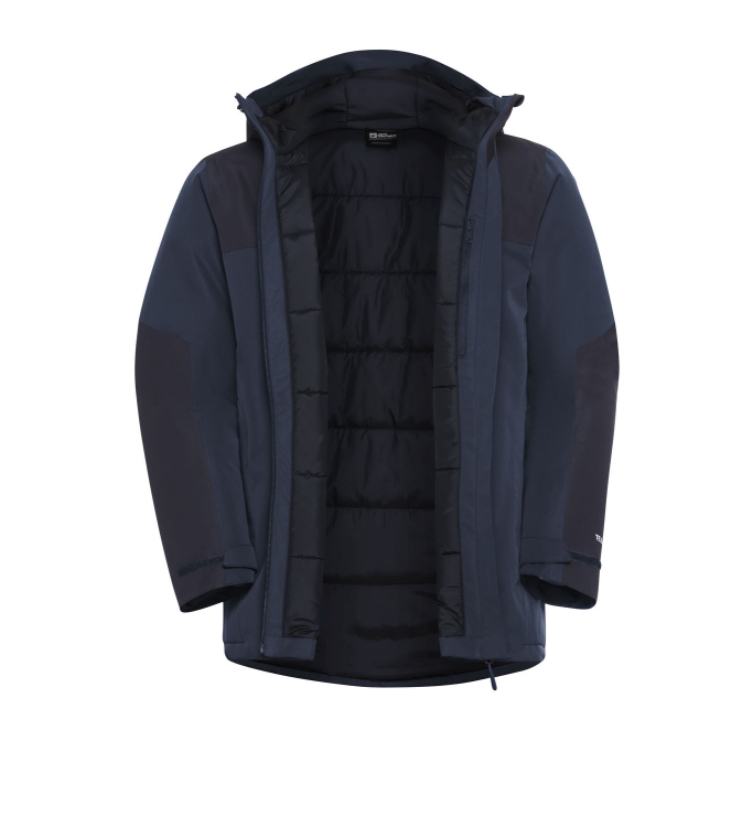 Jack Wolfskin Jack Wolfskin Jasper Ins JKT M c0412_midnight sky A61872 C0412_Midnight Sky Jack Wolfskin jassen A61872 geen kleur bij Leerentveldvrijetijd.nl